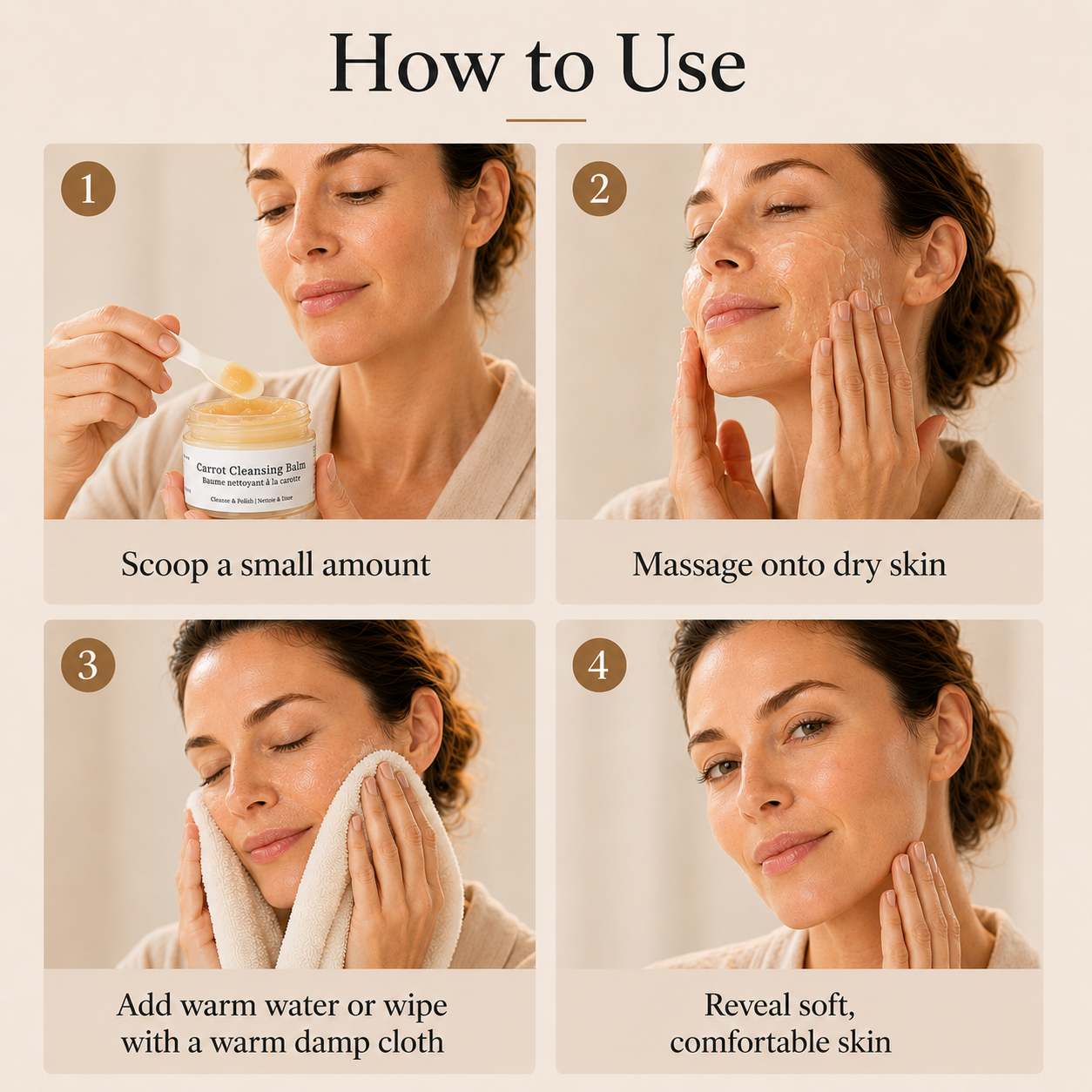 Carrot Cleansing Balm