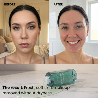 Melts Away Everything — Sunscreen, Makeup, the Day.
