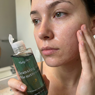 Step 1: Massage on Dry Skin