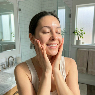 Step 3: Rinse + Feel Instantly Softer